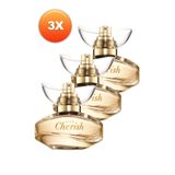 Cherish Kadın Parfüm Edp 50 Ml. Üçlü Set