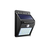 Chermik 20 Led'li Güneş Enerjili Hareket Sensörlü Bahçe Lambası