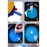 chermik Bosu Balance Ball Pilates Aleti Denge Topu Yarım Pilates Top, 47 cm, CHRMK13582, Siyah