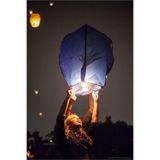 CHERMIK Dilek Feneri Gece Gökyüzü Dilek Balonu 10 Adet
