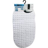 Chermik Ibico Oval Kaydırmaz Banyo ve Küvet Paspası, Top Desenli, 34X65CM, CHRMK10859 - Çok Renkli - Siyah - Plastik