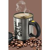 Chermik Kendi Kendini Karıştıran Mikser Kupa Termos Bardak; Self Stirring Mug