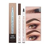 Chermik Koyu Kahve Fine Sketch Kaş Kalemi Şekillendirme Boyama Kaş Rimeli Kalıcı Microblading