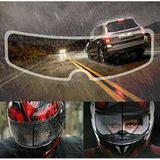 chermik Motosiklet Kaskı İçin Yağmur Kaydırıcı Film, one_size, CHRMK6014, Şeffaf
