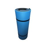 Chermik Pratik Kullanım 10 Mm Pilates Minderi Yoga Matı 180x60 Cm Mavi