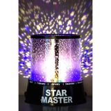 Chermik Star Master Pilli Projeksiyonlu Led Yıldızlı Renkli Gece Lambası Bebek Odası Lamba Uzay