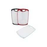 Chermik Urve Ur-3412 (31X20Cm) Küçük (Plastik) Kesim Panosu (Kaymaz Silikon Kenarlık & 10Mm Kalınlık)*24