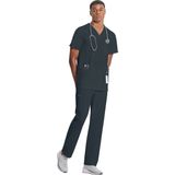 Cherokee Infinity CKE900A – CKE200A Erkek Scrubs Takım – İthal, Şık Görünüm ve Ultra Konfor Sunan Doktor Hemşire Forması - Gri - XS