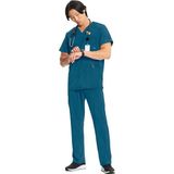 Cherokee Infinity CKE900A – CKE200A Erkek Scrubs Takım – İthal, Şık Görünüm ve Ultra Konfor Sunan Doktor Hemşire Forması - Petrol Mavisi - 2XL