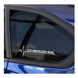 Cherokee Yan Cam Sticker Oto Kapı Çıkartma Tuning oto 20 cm x 7 cm yazı 44