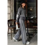 Cherry Butik Fermuarlı Spor Ceket Eşofman Triko Kadın Takım saysalchch