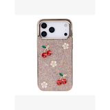 Cherry Glaze Crystal Pink iPhone 17 Pro Max(6.9") Kılıfı