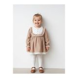 Cherrys Bebek MONALİSA KIZ BEBEK ELBİSE