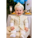 Cherub Baby Erkek Bebek Mevlütlük Şehzade Sünnetlik Sünnet Kıyafeti Erkek Çocuk Hediye Bebek Hediyelik