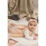 Cherub Baby Yeni Model Sulu Kız Bebek Elbise Yenidoğan Lüx Elbise Seti - Hastane Çıkışı Ve Mevlütlük Takım
