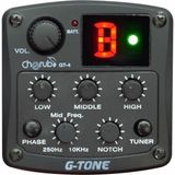 Cherub Gt-4 Akustik Gitar Preamfi ve Tuner (Profesyonel - Dahili Gitar Elektroniği)