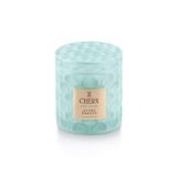 Cherx Açık Mavi Mum, Azur Breeze Cam Kavanoz Mum, 10 oz/300 g