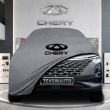 Chery Omoda 5 (2023)GRI Kumaş Oto Branda Araca Özel Penye Araba Brandası Araç Örtüsü - Gri