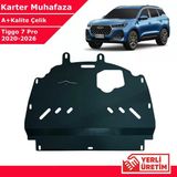 Chery Tiggo 7 Pro 2020-2026 Çelik Karter Muhafaza Çelik Koruma Sacı A+ Kalite Yerli Üretim