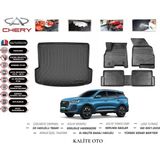 Chery Tiggo 7 Pro 2023 Model 3D Bagaj Havuzu+4d Havuzlu Paspas Setii - Siyah