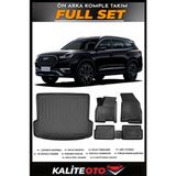 Chery Tiggo 8 Pro Bagaj Havuzu+4.5d Havuzlu Paspas Seti 2023 Model - Siyah