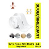 chesstra Özel Üretim Lavabo Tezgah Klozet Banyo Pencere Duş İzolasyon 3.2m Su Geçirmez Sızdırmaz Bant 1 Adet