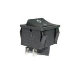 CHESTER 4 Pinli Aç Kapa Buton On Off Rocker Switch Büyük Boy Siyah Anahtar 250V Ac 16A/125V Ac 20A