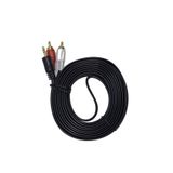 chester 5 Metre 2 RCA to AUX Kablo - 3.5 mm Stereo Jack Ses Aktarım Kablosu - Kırmızı Beyaz Tos Fiş