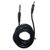 chester 5 Metre 6.35 mm to 3.5 mm Aux Ses Kablosu - Gitar Amfi Hoparlör Dönüştürücü Mono Kablo