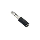 chester 6.35 mm Erkek to 3.5 mm Dişi Jak Adaptörü - Büyük Jakı Küçük Jaka Çevirici Kulaklık Dönüştürücü