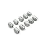 chester DC Motor 3V-6V Mikro Hobi Motoru Deney Seti Robotik Proje Oyuncak Motoru Küçük Güçlü Motor 10 Adet