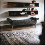 Chester Koltuk Kanepe Bench - Seçenek 1 - 02 - Gri