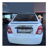 Chevrolet Aveo Bagaj Üstü Slim Spoiler Piano Black Parlak Siyah