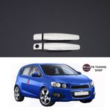 Chevrolet Aveo Hb 2011 Üzeri Paslanmaz Çelik Krom Kapı Kolu