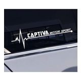 Chevrolet Captiva Yan Cam Sticker Oto Kapı Aksesuar 20cmx7cm