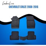 Chevrolet Cruze 2008-2016 3D Carbonline Araca Özel Paspas - Siyah