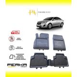 Chevrolet Cruze 2009-2016 Uyarlanabilir Universal Havuzlu Paspas - Siyah