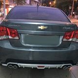 Chevrolet Cruze Arka Tampon Difüzör Gri
