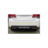 Chevrolet Cruze Difüzör Arka Tampon Çift Egzoz Çıkışlı carss1290