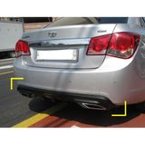 Chevrolet Cruze Difüzör Arka Tampon Çift Egzoz Çıkışlı