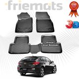 Chevrolet CRUZE HB 3D Havuzlu Paspas 2011 Sonrası Siyah 4 Parça Friemats