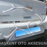Chevrolet Cruze Hb Formlu 2011 Üzeri Paslanmaz Çelik Krom Bagaj Alt Çıtası