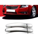 Chevrolet Cruze Krom Kapı Kolu 4 Kapı Paslanmaz Çelik - 315 Gri