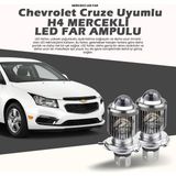 Chevrolet Cruze Mercek Led Xenon Şimşek Etkili Oto Ampul Çift Renk