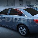 Chevrolet Cruze SD Krom Cam Çerçeve Seti 12 Prç 2009 Üzeri
