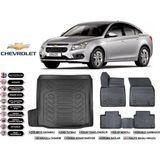 Chevrolet Cruze Sedan 2012 Model Sol Kulak Bagaj Havuzu Araca Özel Siyah Extra Havuzlu Paspas Takımı
