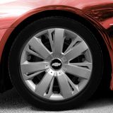 Chevrolet Evanda 15 Inç Jant Kapağı Amblemli Gri 4'lü Set 114