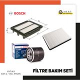 Chevrolet Kalos 1.2 Benzinli Filtre Bakım Seti Bosch Marka 72 PS
