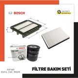 Chevrolet Kalos 1.4 Benzinli Filtre Bakım Seti Bosch 83-94 PS
