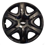 Chevrolet Metro 15'' Inç Piano Black 4lü Set Jant Kapağı Çelik Jant Görünümlü